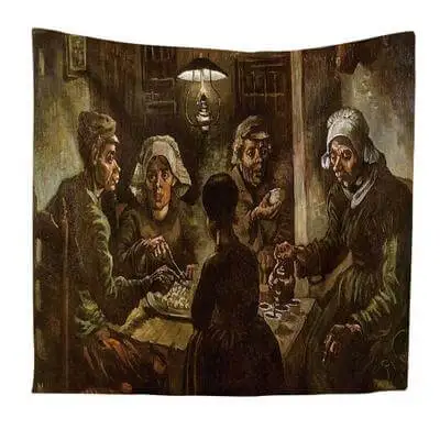 As Picture LeRadore гобелены на стену, полиэстер, гобелен, Ван Гог, для дома, декоративное пляжное полотенце, вечерние, подарок, скатерть, коврик для йоги, queen King size - Цвет: As Picture
