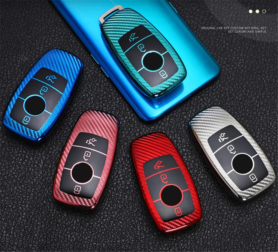 Cover chiave telecomando per Mercedes Benz 2017 classe E W213 2018 classe S - Hbb5ec17ef23f43669b37822da3a97994C