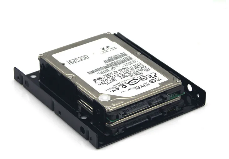 2," SSD до 3,5" Монтажный кронштейн для адаптера HDD конвертер лоток, поддержка 2 шт SSD накопитель