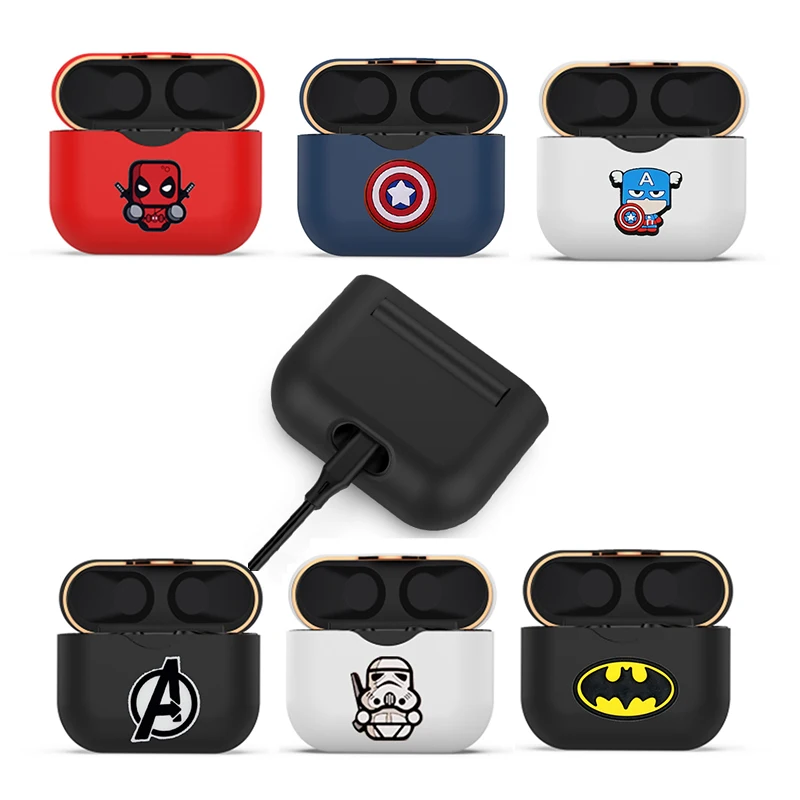 Funda Protectora Bonita De Dibujos Animados Para Wf 1000xm3 Carga De Auriculares Carcasa Protectora De Silicona Para Sony Wf 1000xm3 Accesorios De Auriculares Aliexpress