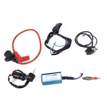 

Wiring Switch Coil CDI Harness Kit For Pit Dirt Bike Motorcycle ATV Loom Accessory Portable