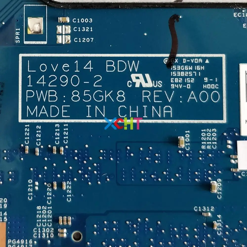 Протестированная материнская плата для ноутбука Dell Latitude 14290 3460, 3560-2 PWB: 85GK8 REV: A00 w 3825U, CN-0P9H40