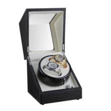Модные автоматические часы Winder держатель дисплей для механических часов Мини Мотор шейкер коробка с подзаводом высокого класса часы коробка