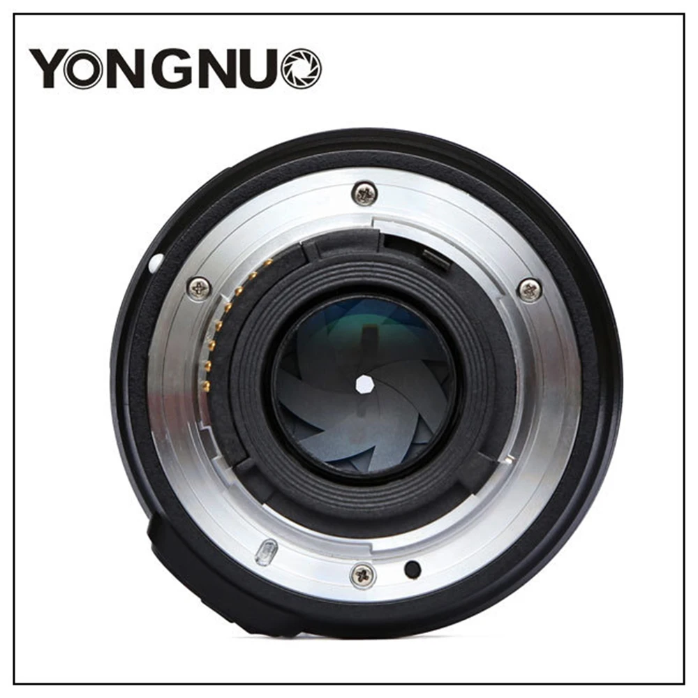 Большой объектив Yongnuo YN50mm F1.8 C/N с автофокусом для canon nikon dslr camera 500d 600d 120d d5100 d5200 d7000 d3500 d90 d3
