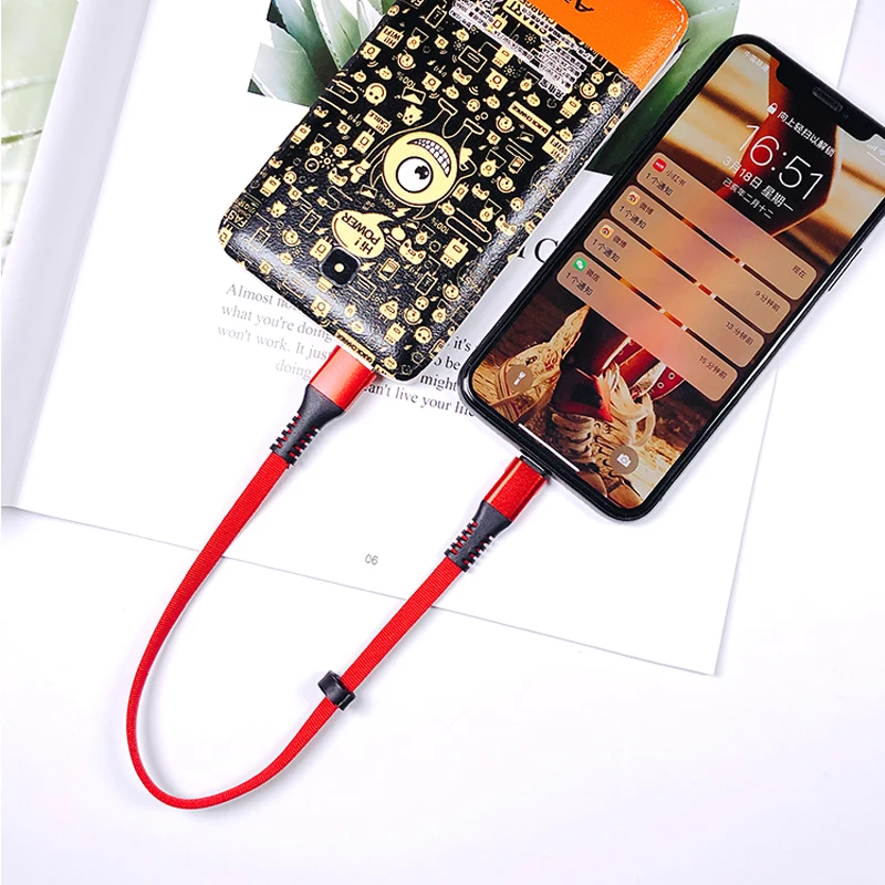 Кабель type c для xiaomi huawei 30 см зарядный кабель для redmi note 8 xiaomi mi a2 usb type c Быстрая зарядка