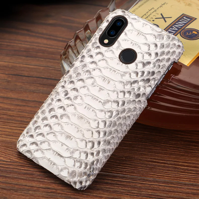 Чехол для телефона для Xiaomi mi 8 9se 9T A1 A2 A3 lite Max 2 3 mi x 2s Poco F1 из натуральной кожи питона для Red mi Note 4 4X 4A 5 6a 7a Pro
