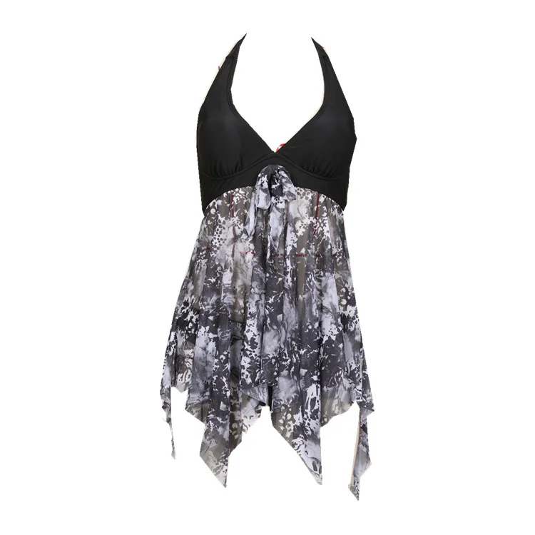 

Underwearbig Code Printed Split Bathing Suit Ladiesswi