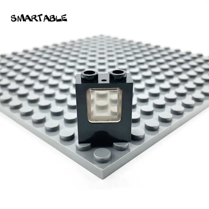 Умная оконная рама 1x2x2 со стеклянными элементами MOC, строительные блоки, игрушки для детей, совместимы со всеми брендами 4862+ 60032 город, 40 шт./лот