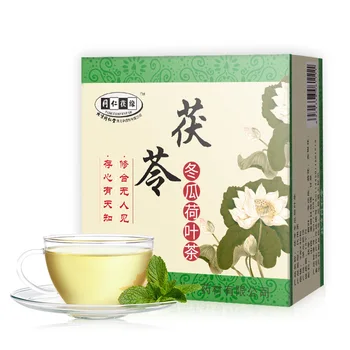 

2020 Fulingdongguaheyecha Poria Melon Lotus Leaf Tea Other Tea Health Tea for Beauty and Lose Weight