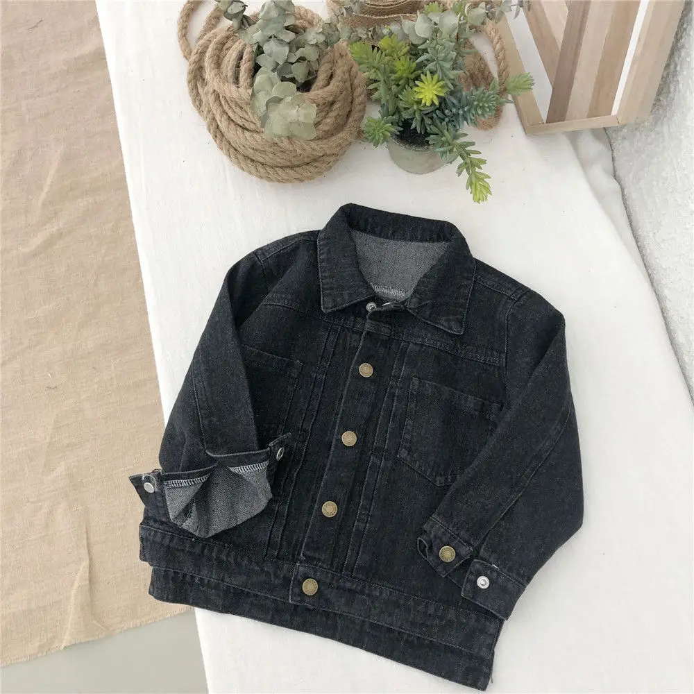 black denim jacket baby