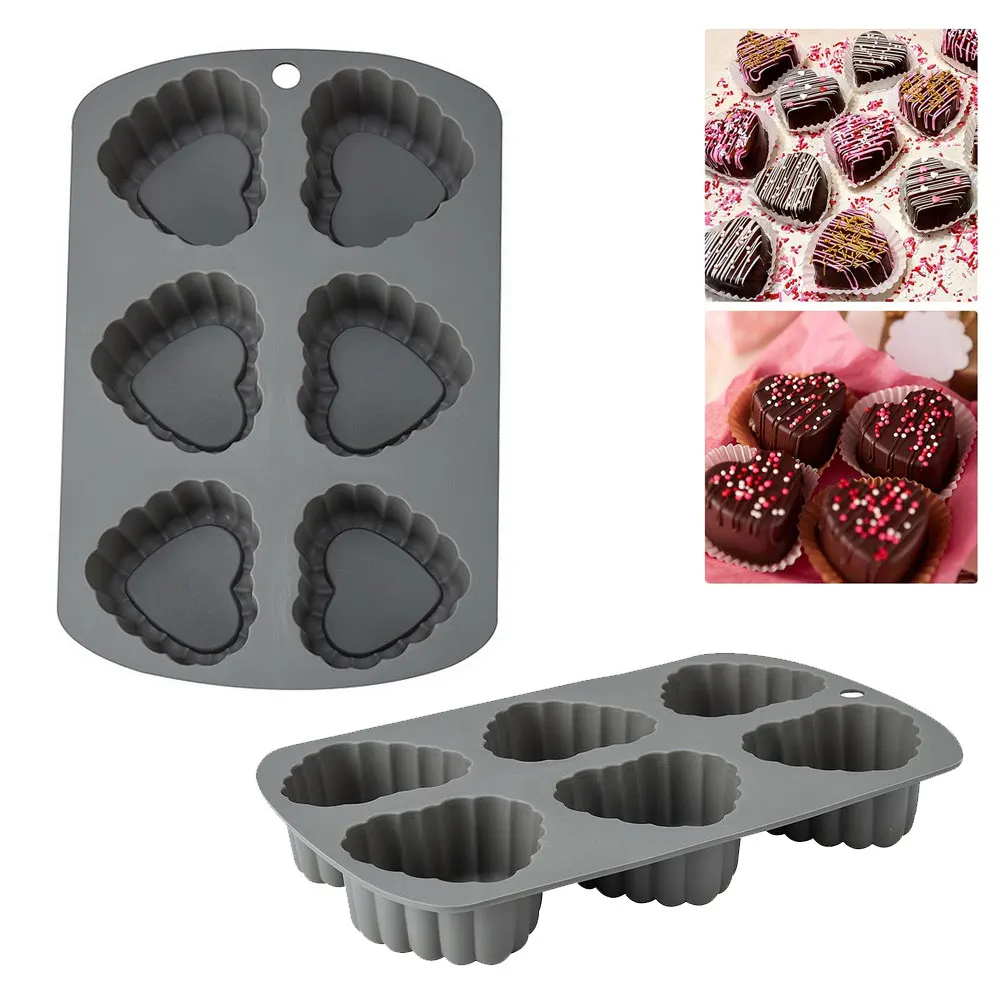 Silicone Mould Mini Rectangular Cake Mould 20 cavity Cake Baking Pans 