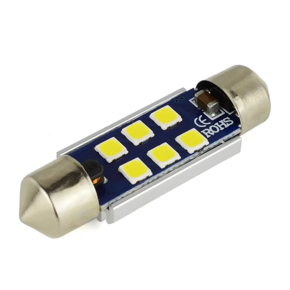 Safego Canbus Festoon 39mm LED C5W 3030 SMD для автомобиля лампа купола Освещение номерного знака