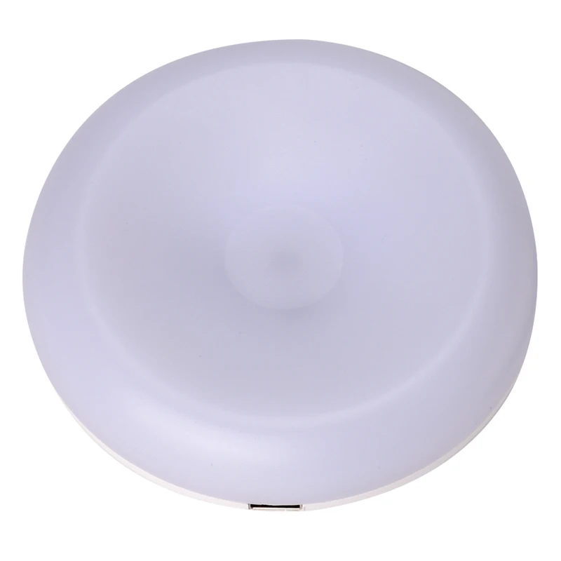 bathroom night light Indoor Corridor Lamp Bedroom Wardrobe Rechargeable Dimming LED Round Circle Touch Night Light Flashlight Magnetic Base nursery night light