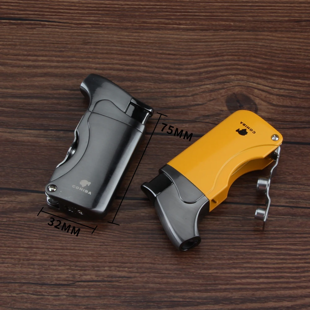 Цена COHIBA зажигалка резак аксессуары набор газовых зажигалок острый резак набор с подарочной коробкой