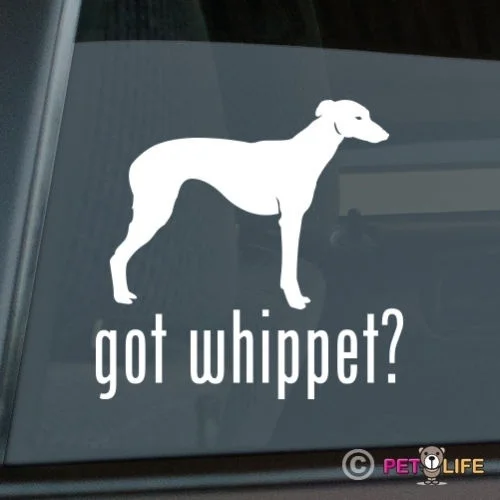 Получить Whippet стикер штамповочный станок из винила-английская наклейка на компьютер