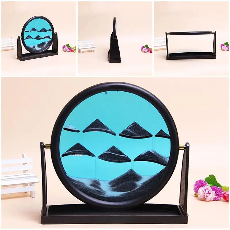 Креативный DIY Круглый песок живопись орнамент зыбучий песок живопись игрушки DIY песок рисунок украшение для детей ремесленные подарки
