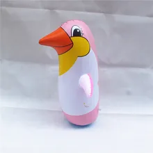 Стиль цветной надувной большой размер клюв Пингвин стаканчик игрушка детская надувная ПВХ игрушки
