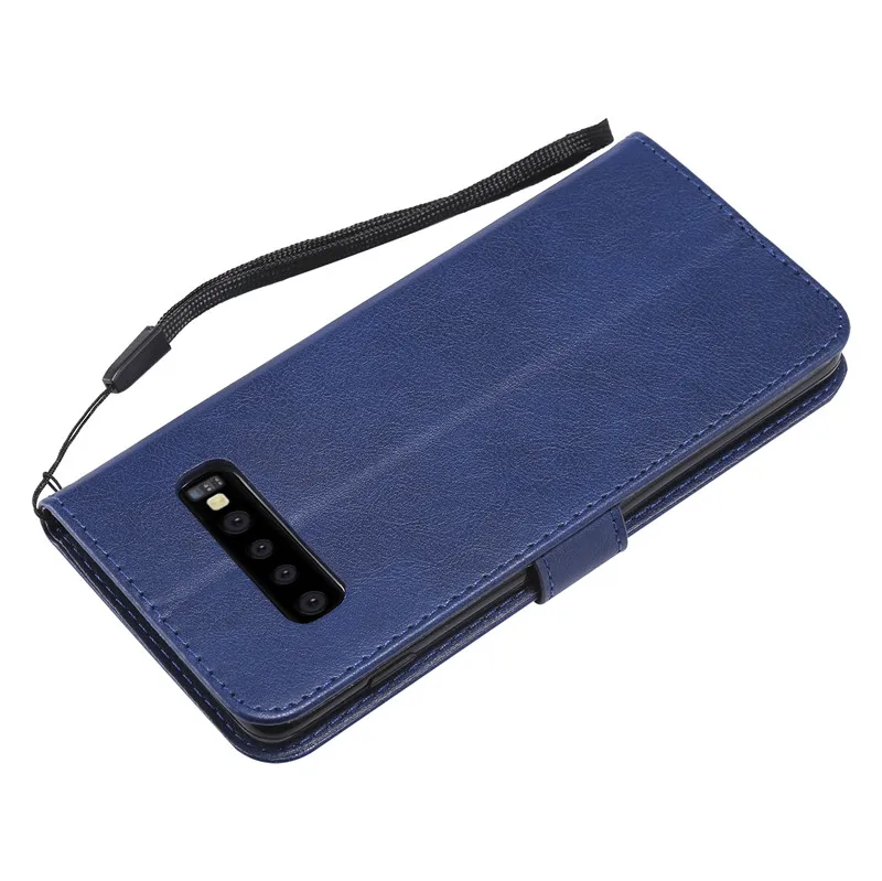 Для samsung Galaxy Note 10 Plus чехол кожаный чехол с откидной крышкой samsung S3 S4 S5 S6 край S7 край S8 S9 S10 плюс S10e Note 8 Note 9 чехол