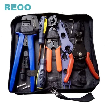 

REOO MC cable connector crimping tool kits for solar junction pv cable&connection