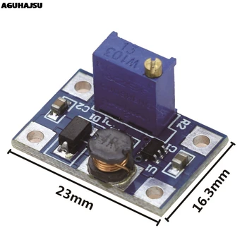 

5pcs/lot 2-24V to 2-28V 2A DC-DC SX1308 Step-UP Adjustable Power Module Step Up Boost Converter for DIY Kit