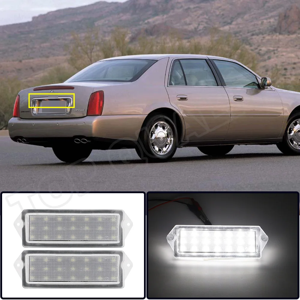 Для Hummer H2 2003 2004 2005 2006 2007 Cadiliac Deville Севилья без ошибок светодиодный номерной знак