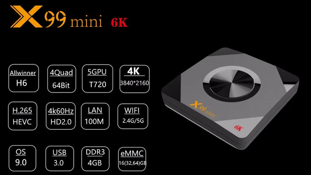 XGODY X99 мини Smart tv BOX Android 9,0 ram 4 Гб 32 Гб 64 Гб Wifi медиаплеер 4K для Google YouTube