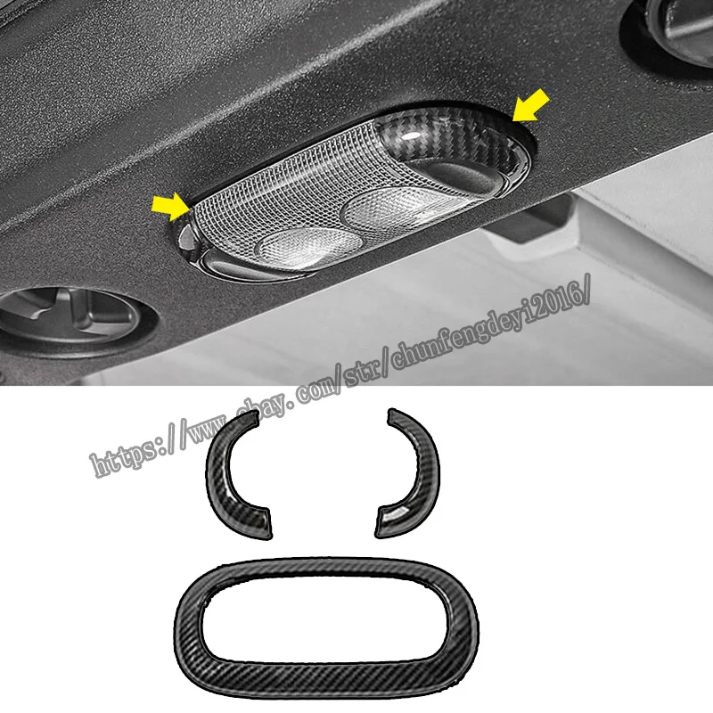 L Для Jeep Wrangler JK 2011- углеродное волокно стиль интерьер воздуха на выходе украшения Чехлы отделка - Цвет: L
