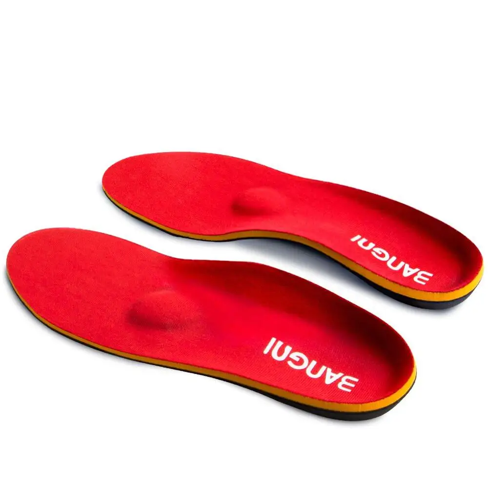 

3ANGNI Orthotic Arch Support Shoe Accessories Insert Orthopedic Moderate Flat Feet insole Heel Pain Plantar Fasciitis Men Woman