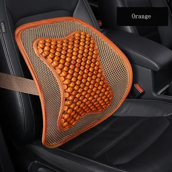 

WLMWL Car Chair Back Support Massage for Skoda octavia fabia rapid superb kodiaq yeti car styling accessorie seat cushions auto