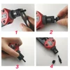 ALLSOME BT-607 RIVET NUT TOOL Hand Blind Riveter Hand Riveter Rivet Gun with 7 Metric Mandrels 70pcs Rivnuts ► Photo 2/4