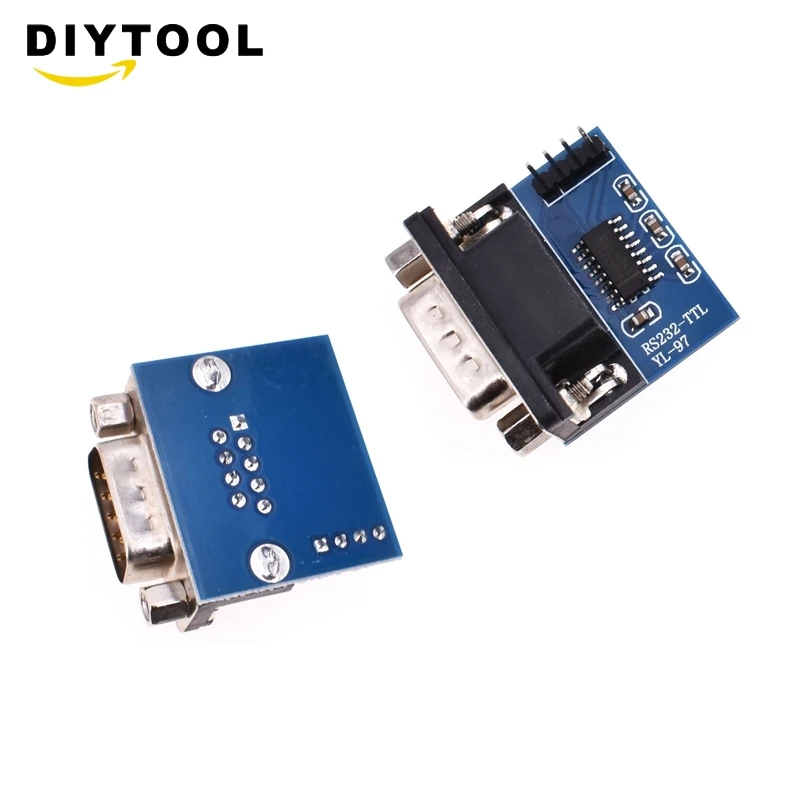 

MAX3232 RS232 Serial Port To TTL Converter Module Male DB9 Connector COM Serial