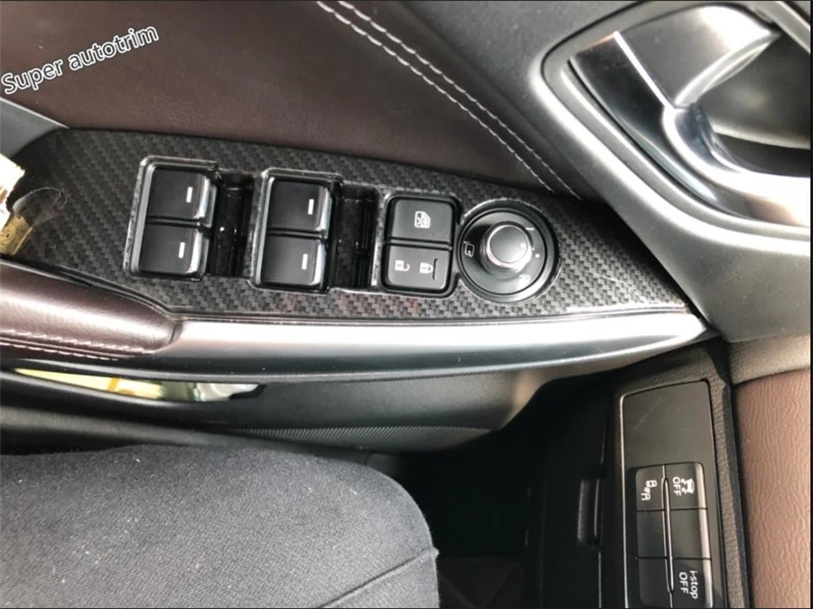 Lapetus для Mazda 6 Atenza Sedan& Wagon аксессуары интерьерная дверная ручка держатель Кнопка подъема окна переключатель Крышка отделка