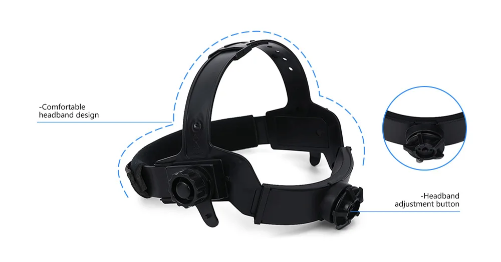 Solar Energy Automatic Changeable Light Electric Welding Protective Helmet with Line Pattern