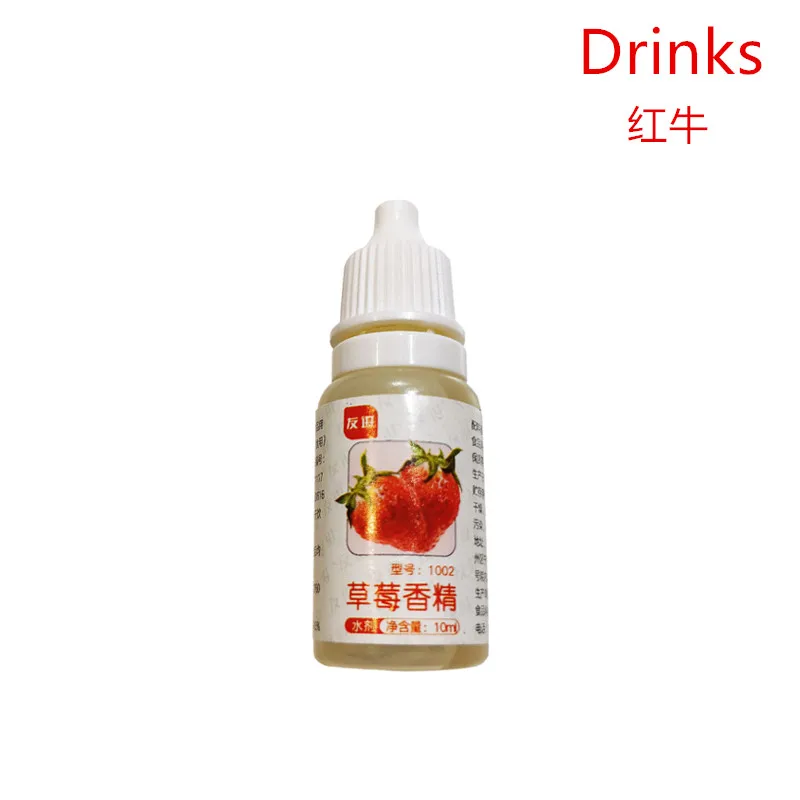 Drinks 10 мл, сделай сам, ароматизатор для слизи, полимерная глина, ароматизатор, жидкая добавка, клей для слизи, амулеты, фруктовый аромат, ароматизаторы, игрушки, аксессуары, наборы - Цвет: Drinks