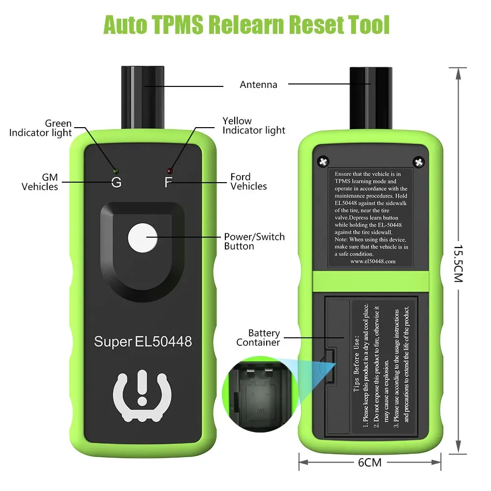 Автомобильные аксессуары JDiag FasTPMS Super EL50448 для GM и Ford TPMS| |
