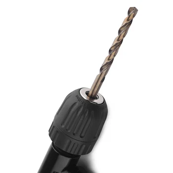 

90°Right Angle Drill Attachment Adapter Keyless Chuck Power Tool 8mm Shank Hot