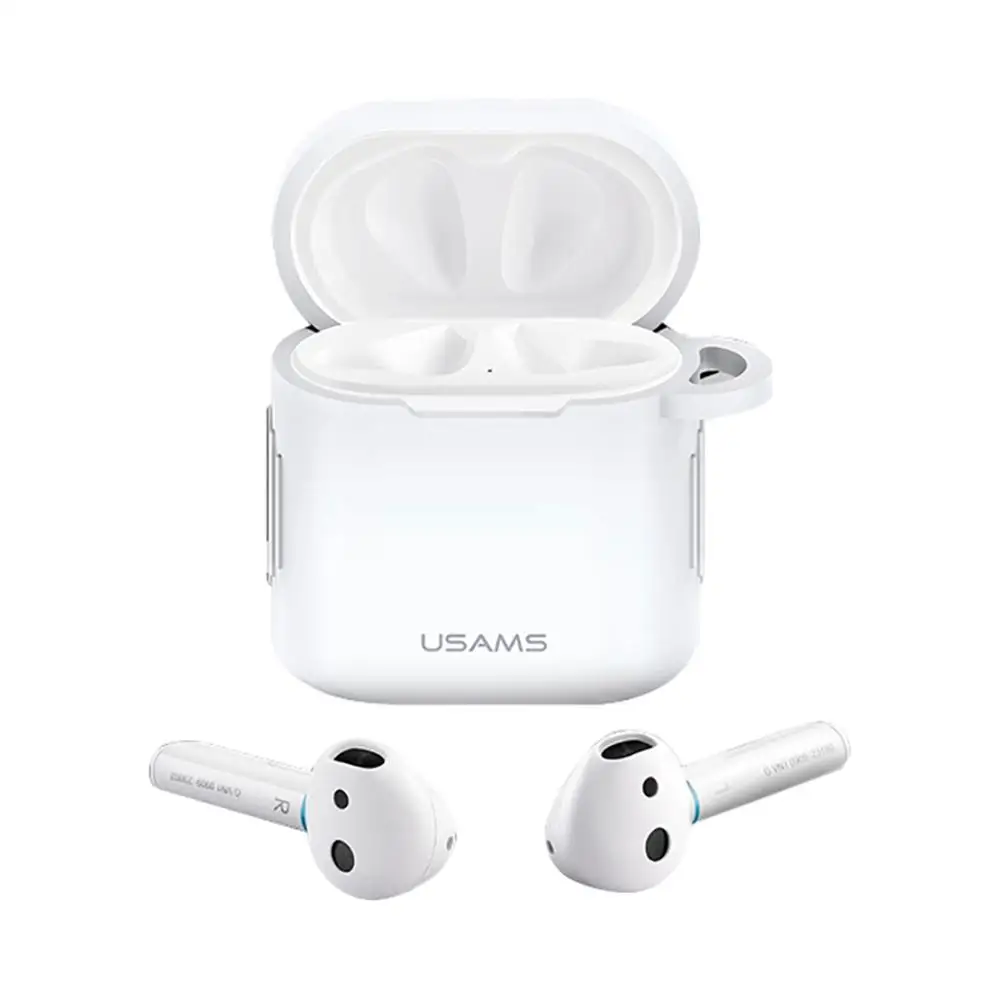 Беспроводные Bluetooth наушники силиконовый чехол для huawei FreeBuds 2 защитный чехол для наушников силиконовые контейнеры для FreeBuds 2 - Цвет: Белый