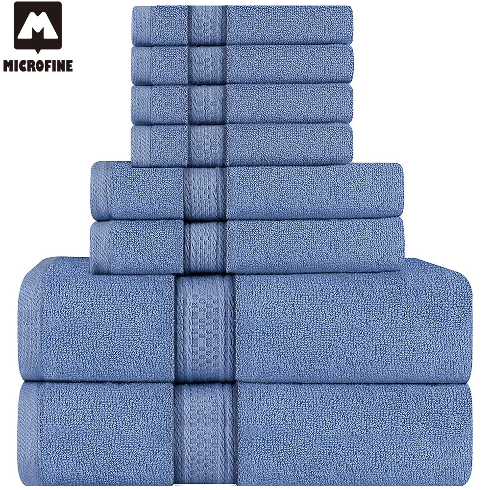 Big Large Bath Towel Bathroom Towel Set Luxury Hand Face Towel Soft