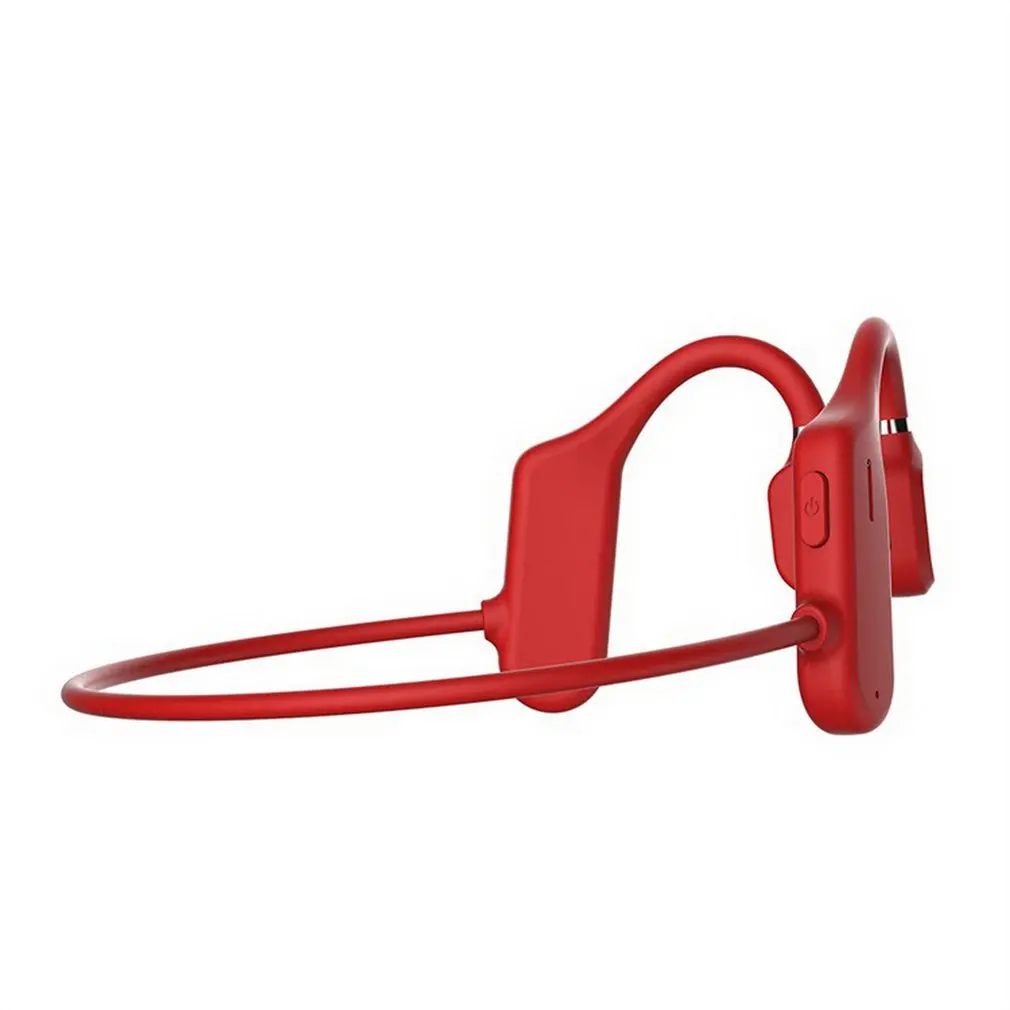 Waterproof Wireless Bone Conduction Headset Wireless Not In Ear Comfortable Ear Hook Wear Double Listening Sports Earphone