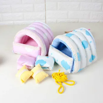 

Guinea Pig Hamster Beds, Hammock Winter Warm Squirrel Hedgehog Chinchilla Bed House Tent Cage Nest Hamster Accessories