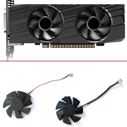 Ventilador para Gigabyte GeForce GTX 1650, FS1250 S2053A de perfil bajo 4G, 47mm, 2 pines, 3 pines, 0.19A, GTX 1650, D6 OC