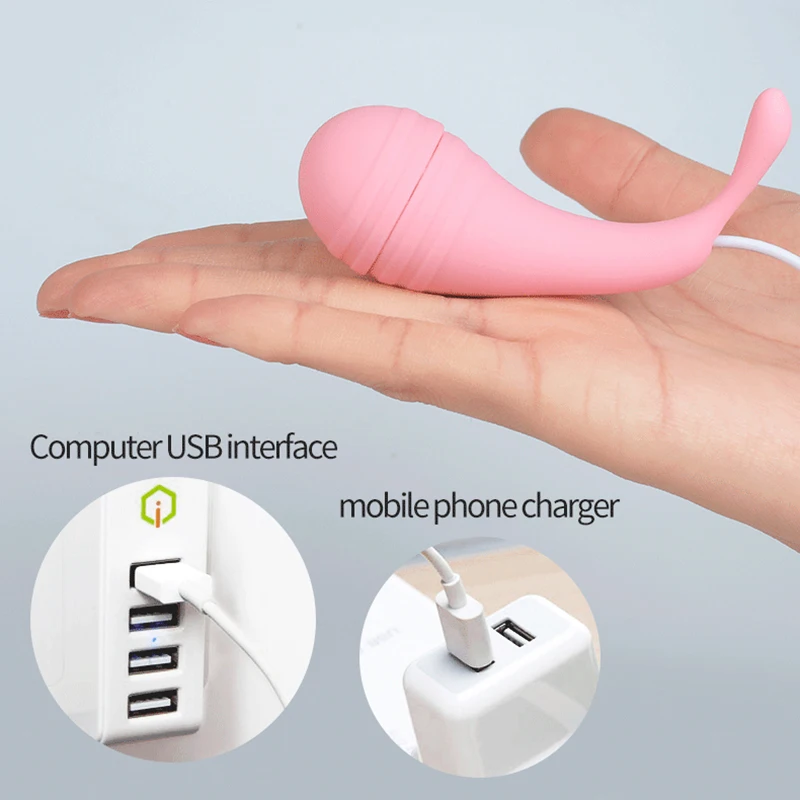 Новые Двойные вибрационные яйцо Вибраторы для языка USB Power G spot массажный лижет