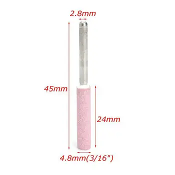 

10 PCS 4.8mm Chainsaw Grinding Stone File Sharpener Rotary Power Equipment DIY