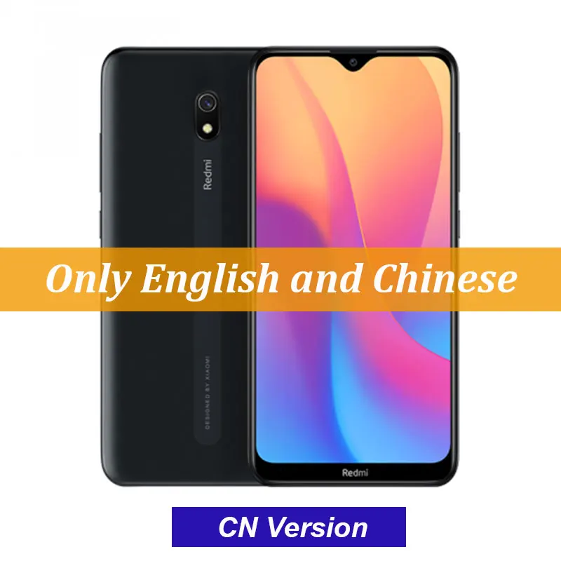 CN Version Black Xiaomi Redmi 8A 8 A с глобальной прошивкой, 3 ГБ, 32 ГБ, 6,22 дюйма, полноэкранный Snapdargon 439, Восьмиядерный мобильный телефон, 5000 мАч, смартфон с камерой 12MPAI - Цвет: CN Version Black