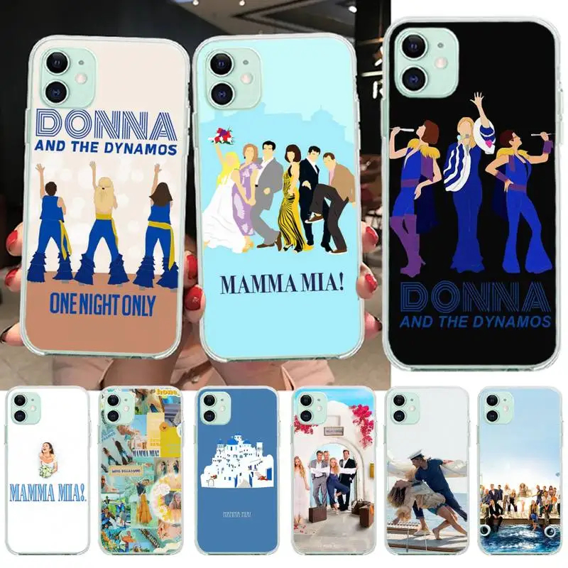 CUTEWANAN Mamma Миа мягкий чехол для телефона iPhone 11 pro XS MAX 8 7 6 6S Plus X 5S SE 2020 XR|Бамперы| |