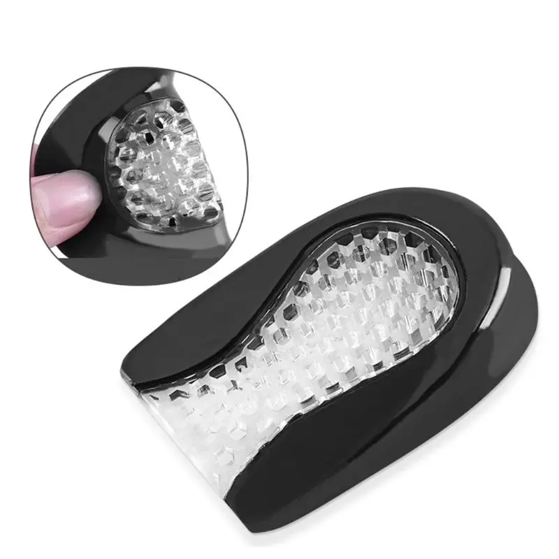 1 Pair Heel Pads Honeycomb Hollow Breathable Pain Relief High Heel Women Shoe Cushion Half Plantar Shock Absorption Elastic Soft