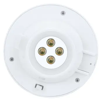 

4 Led Solar Powered Gutter Light Outdoor/Garden/Yard/Wall/Fence/Pathway Lamp Solar Panel+Plastic Solar Rechargeable Light