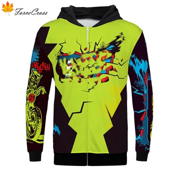 

Polyester Motorcycle jackets Breathable Light Weight motocross Hoody Motorbike Racing Team Hoodies
