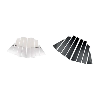 

for Nissan Rogue X-Trail X Trail XTrail T32 2014-2020 Stainless Steel Door Window Pillar Posts Cover Trim(8Pcs)