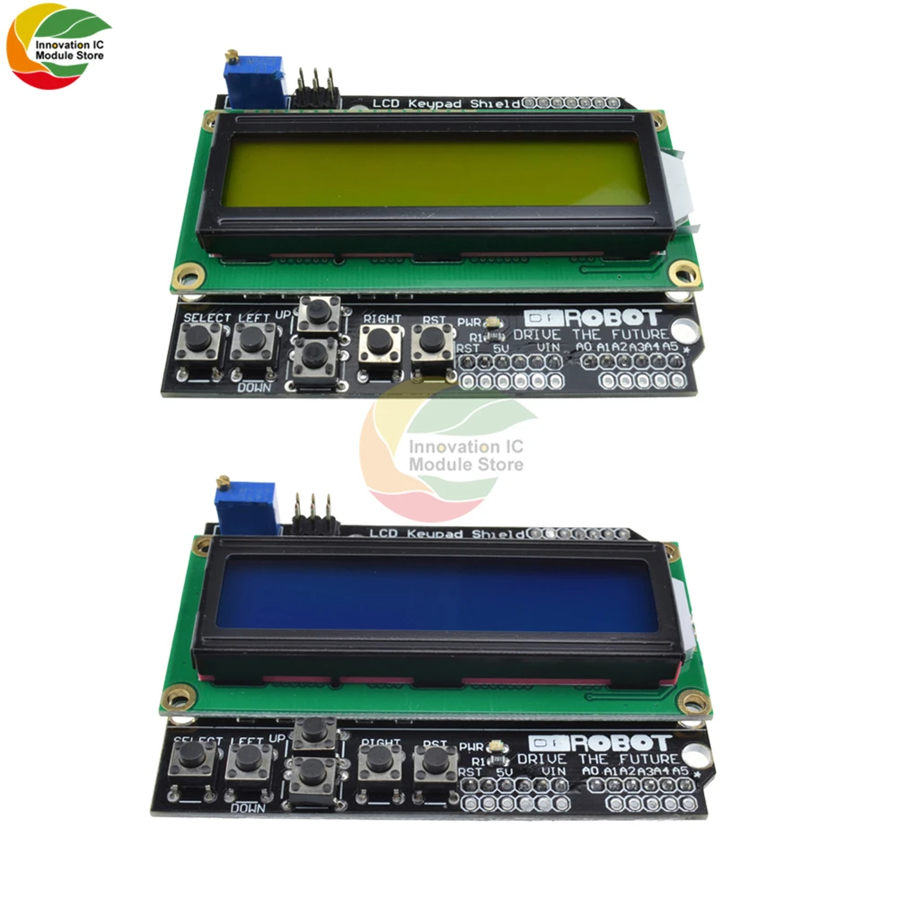 1602 LCD Screen With Button Expansion Circuit Board RGB Liquid Crystal Display Expansion Module LCD1602 Display Module